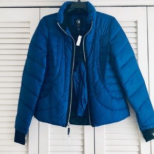NWT blue down winter coat